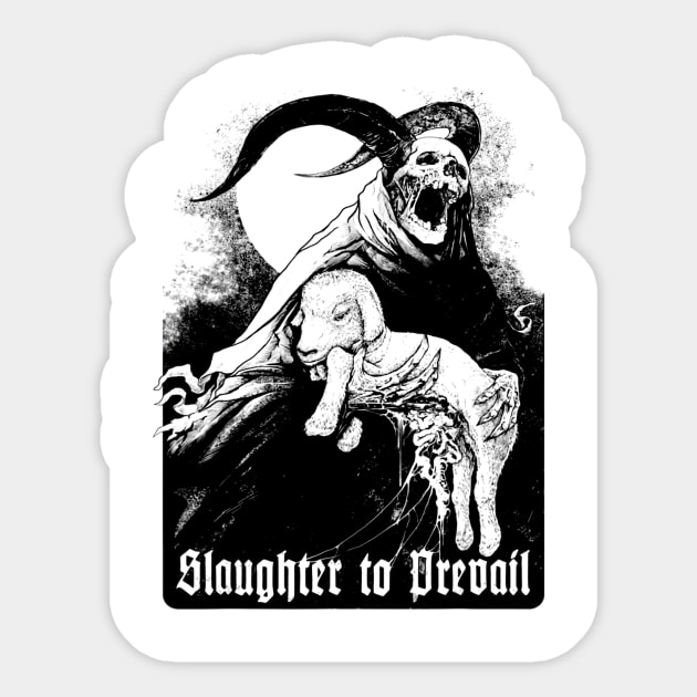 Slaughter To Prevail - Satanic Offering Sticker by fancyjan